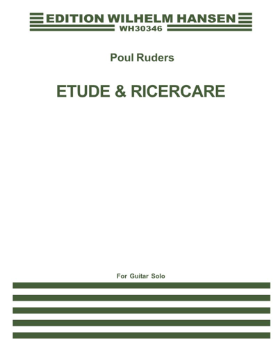 Etude and Ricercare — Poul Ruders