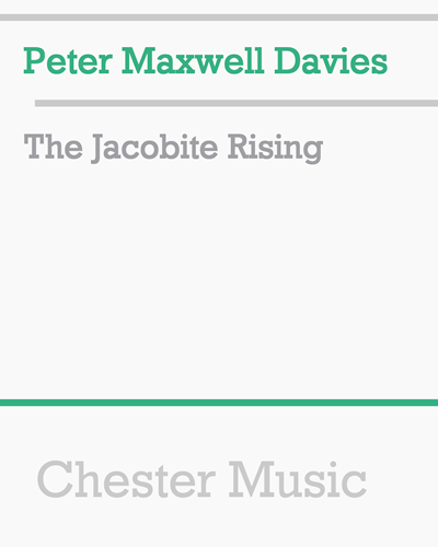 The Jacobite Rising — 马克斯韦尔·戴维斯