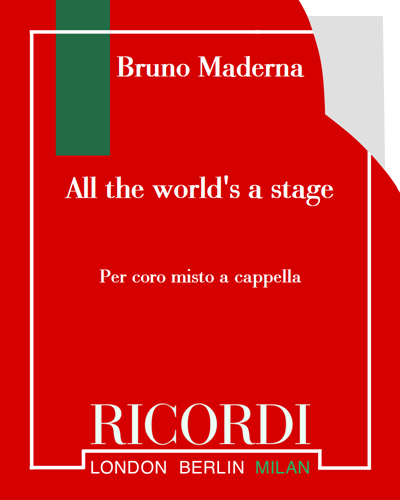 All the world's a stage — 马代尔纳
