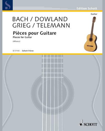 Pieces for Guitar — C.P.E.巴赫