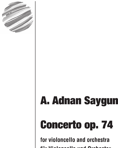 Concerto, op. 74 — Ahmet Adnan Saygun