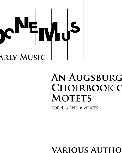 An Augsburg Choirbook of Motets — 若斯坎