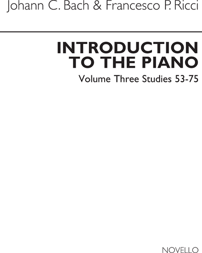 Introduction to the Piano, Vol. 3 — J.C.巴赫
