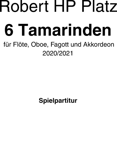 6 Tamarinden — Robert Hugo Philip Platz