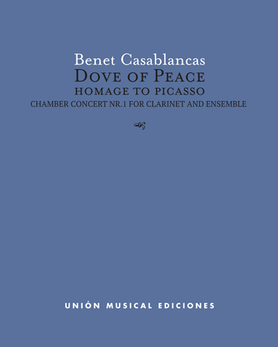 Dove of Peace (Homage to Picasso) — Benet Casablancas