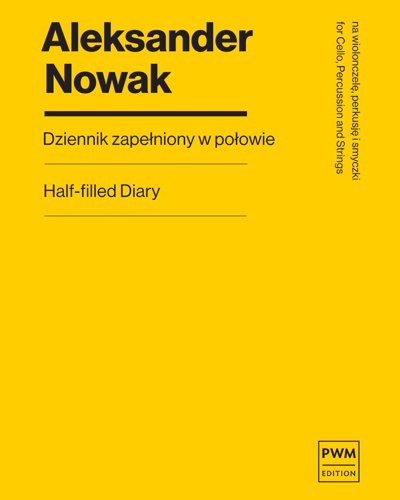 Half-Filled Diary — Aleksander Nowak