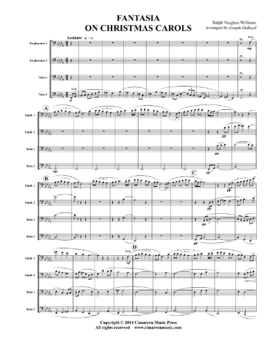 Fantasia on Christmas Carols — Ralph Vaughan Williams