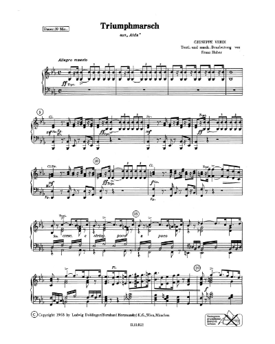 Triumphal March (from 'Aida') — 威尔第