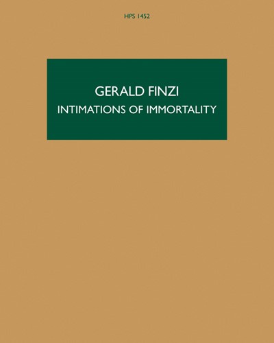 Intimations of Immortality, op. 29 — 杰拉尔德·芬齐