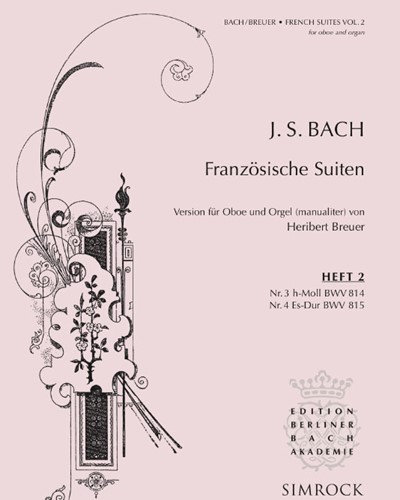 French Suites, Book 2 — Johann Sebastian Bach