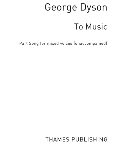 To Music — George Dyson