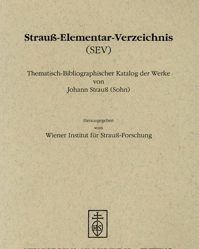 Strauss-Elementar-Verzeichnis 5 (SEV) — 小约翰·施特劳斯