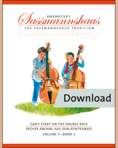 Early Start on the Double Bass, Volume 3 — Close J. Peter