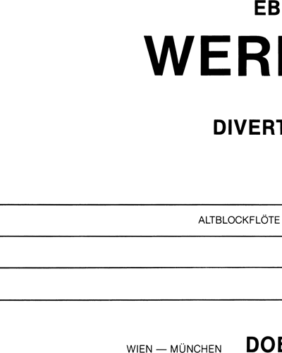 Divertimento — Eberhard Werdin
