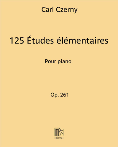 125 Études élémentaires, op. 261 — 车尔尼