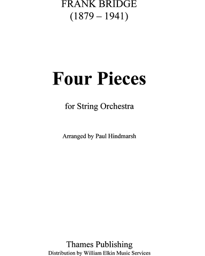 Four Pieces — 弗兰克·布里奇