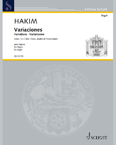 Variations on the Spanish hymn 'Salve, Madre de Torreciudad' — 纳吉·哈基姆