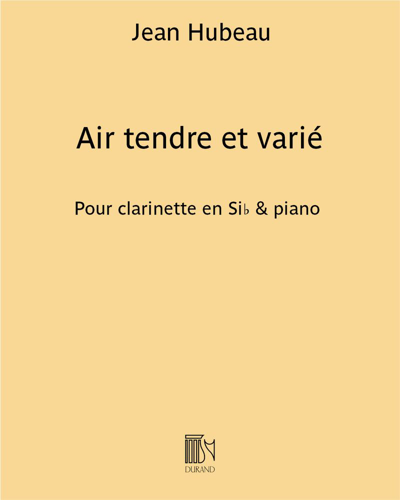 Air tendre et varié — Jean Hubeau