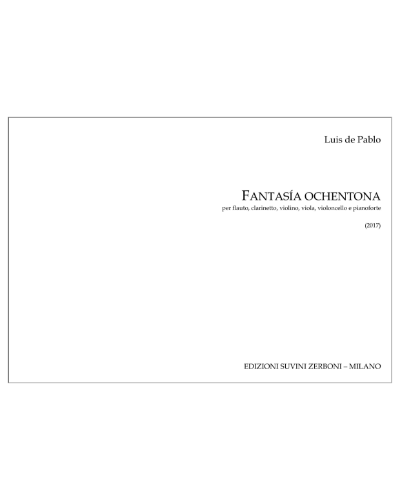 Fantasía Ochentona — Luis de Pablo