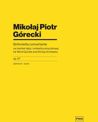Sinfonietta Concertante — Mikołaj Piotr Górecki