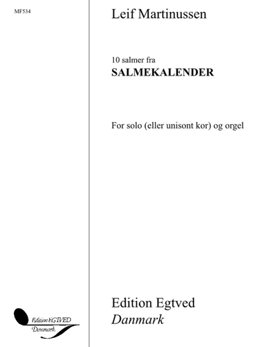 Ten Psalms from Salmekalender — Leif Martinussen