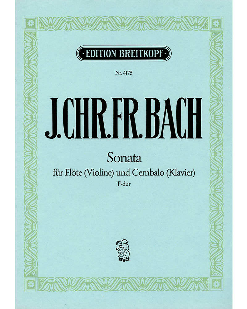 Sonata in F major — Johann Christoph Friedrich Bach
