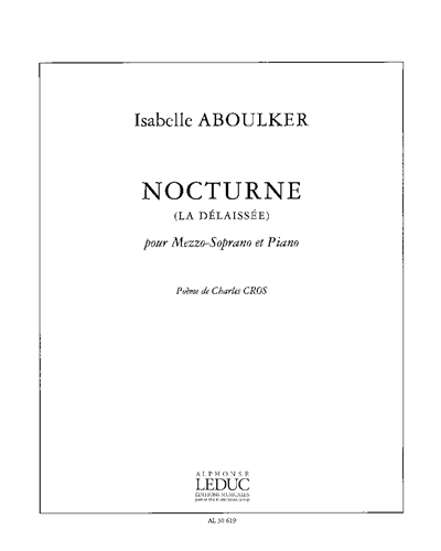 Nocturne (La Délaissée) — Isabelle Aboulker