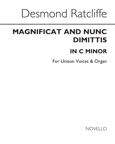 Magnificat and Nunc Dimittis (in C minor) — Desmond Ratcliffe