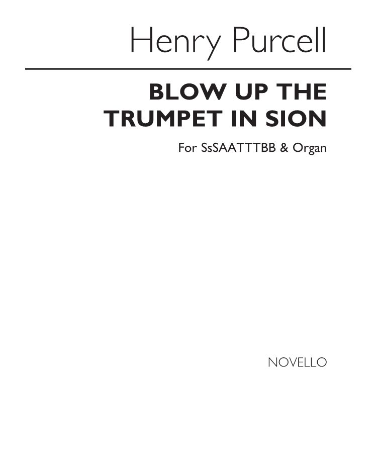 Blow up the trumpet in Sion — 普赛尔