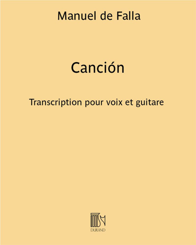 Canción (Extract No. 6 from 'Seven Spanish Folksongs') — 法雅