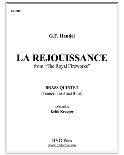 La Rejouissance (from 'The Royal Fireworks') — 亨德尔