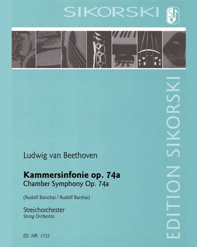 Chamber Symphony, op. 74 a — Ludwig van Beethoven