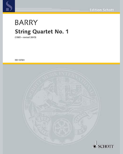 String Quartet No. 1 — Gerald Barry