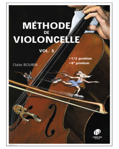 Cello Method, Vol. 3 — Odile Bourin