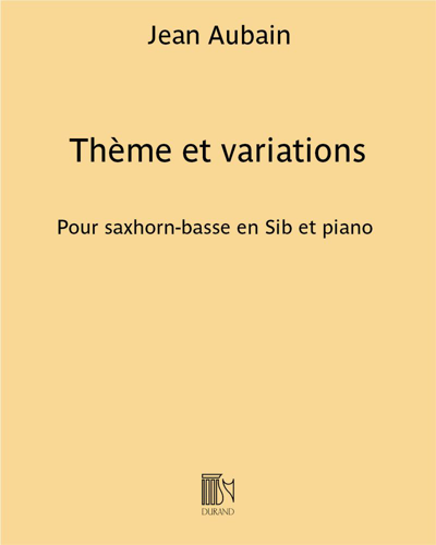 Thème et variations — Jean Aubain
