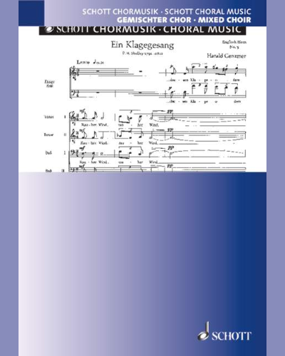 Englisch Horn, op. 57 — Harald Genzmer