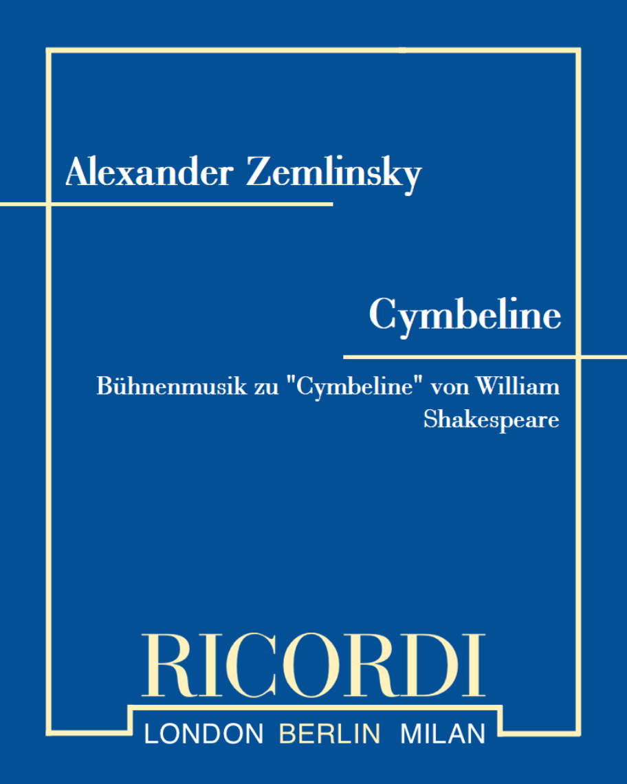 Cymbeline (Anhang) — 策姆林斯基