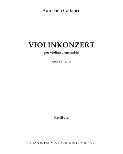 Violin Concerto — Aureliano Cattaneo