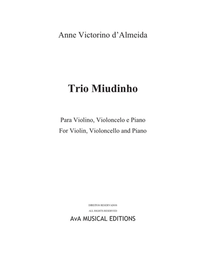 Trio Miudinho — Anne Victorino d'Almeida