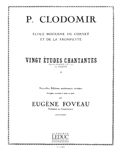 Twenty Singing Etudes — Pierre Clodomir