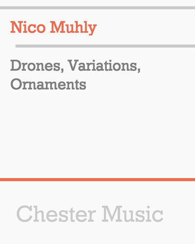 Drones, Variations, Ornaments — 尼科·穆利
