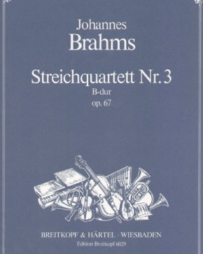 Streichquartett Nr. 3 B-dur op. 67 — 勃拉姆斯