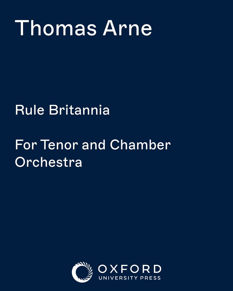 Rule Britannia — Thomas Augustine Arne