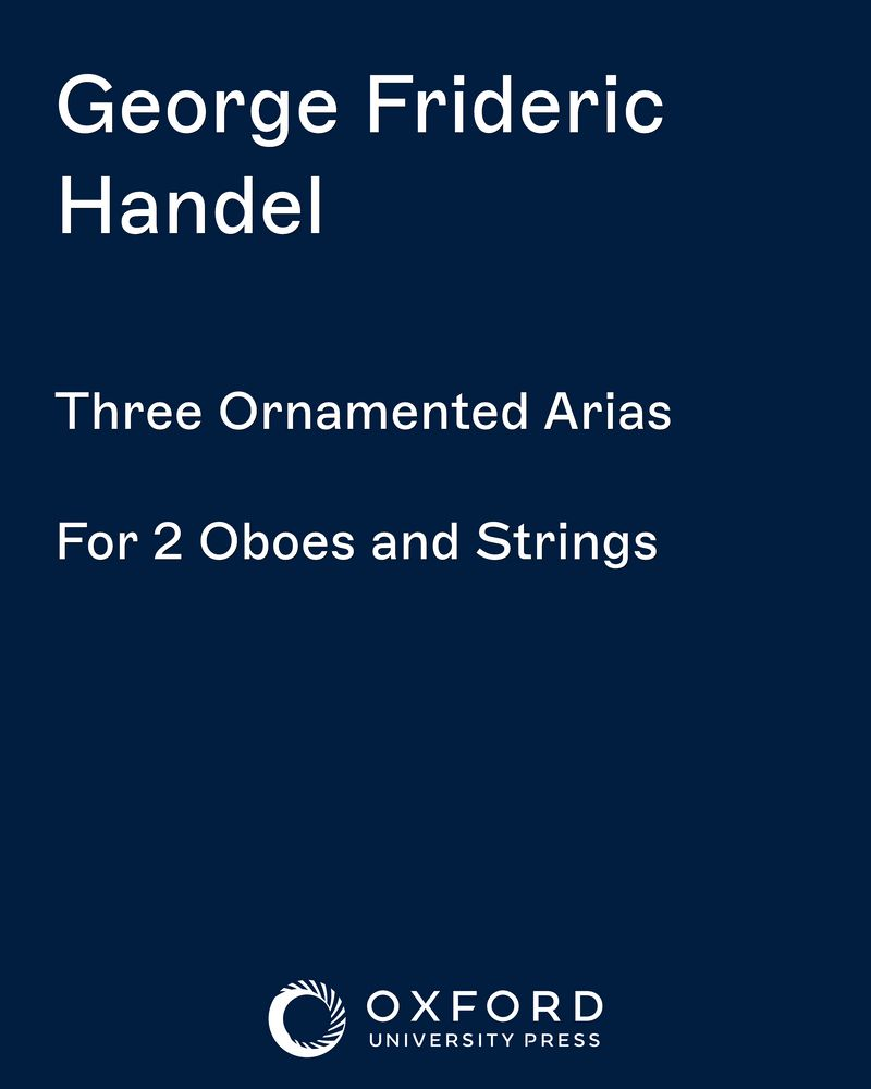 Three Ornamented Arias — 亨德尔