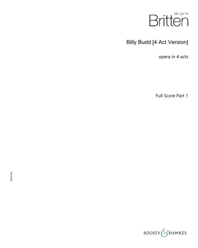 Billy Bud, op. 50 — Benjamin Britten