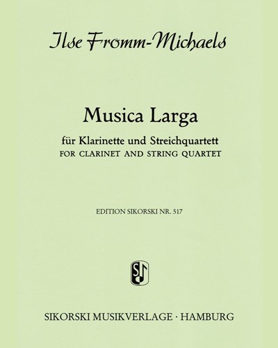 Musica larga — Ilse Fromm-Michaels