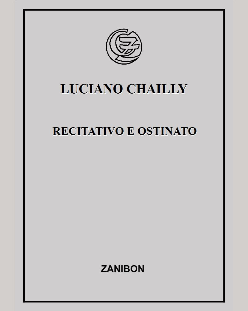 Recitativo e ostinato — Luciano Chailly