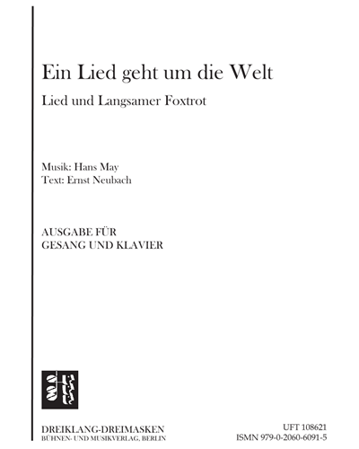 Ein Lied geht um die Welt — Hans May
