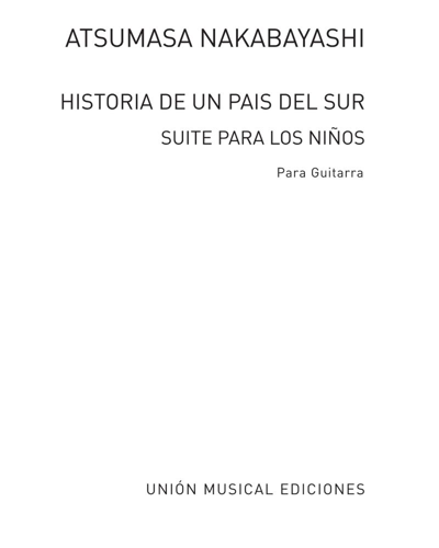Historia de un país de sur suite para los niños — Atsumasa Nakabayashi
