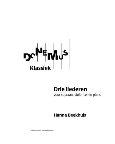 Three Songs — Hanna Beekhuis
